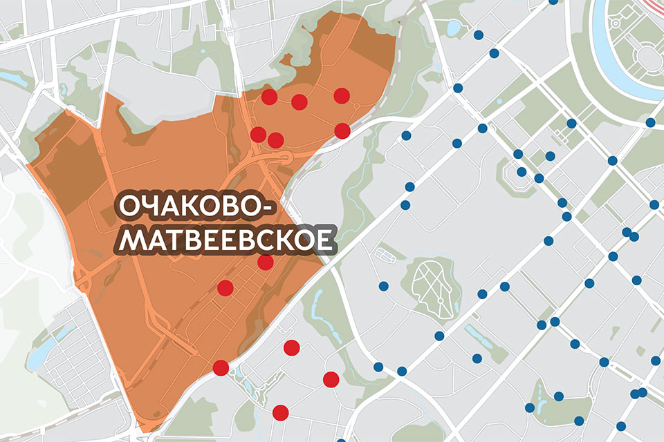 В районе Очаково-Матвеевское появится велопрокат