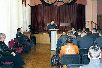 Встреча представителей отдела МВД России по району Очаково-Матвеевское с жителями района