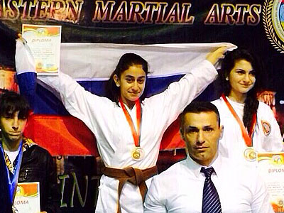 Спортсменка из <strong class="search_match">Очаково-Матвеевск</strong>ого заняла I место на турнире в Армении