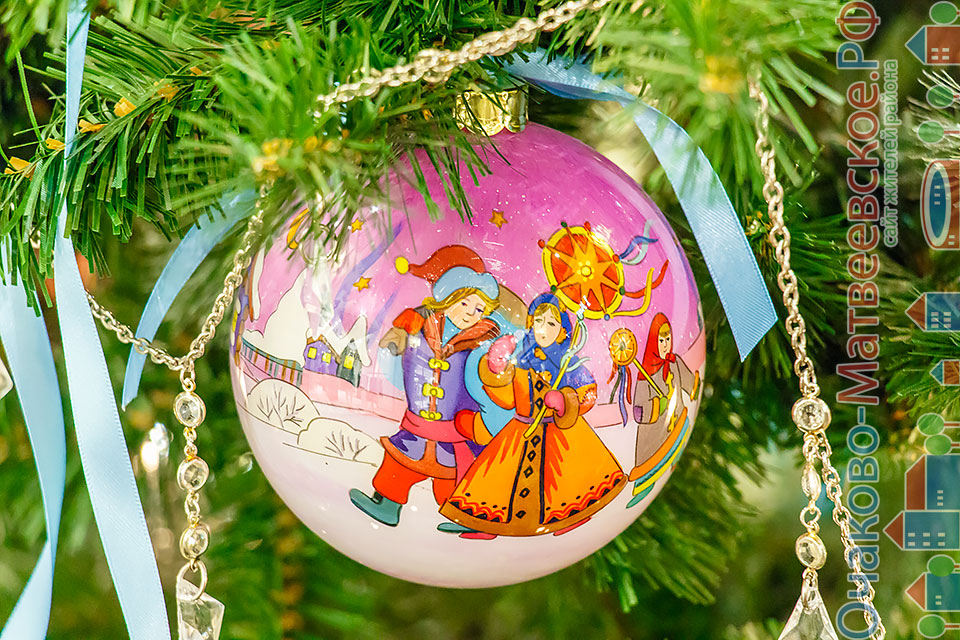 Список Новогодних елок для детей в районе Очаково-Матвеевское