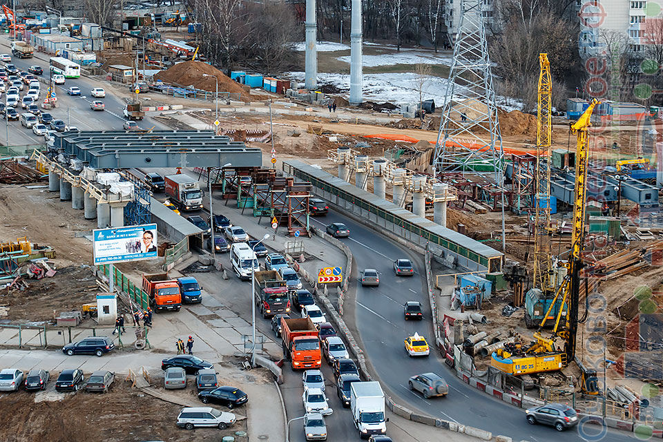 Дорогу от ул. Мосфильмовской до ул. Генерала Дорохова построят весной 2017 года
