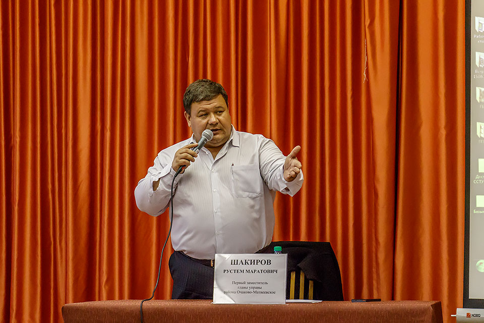 Встреча главы управы Очаково-Матвеевское с жителями района 17.05.2017