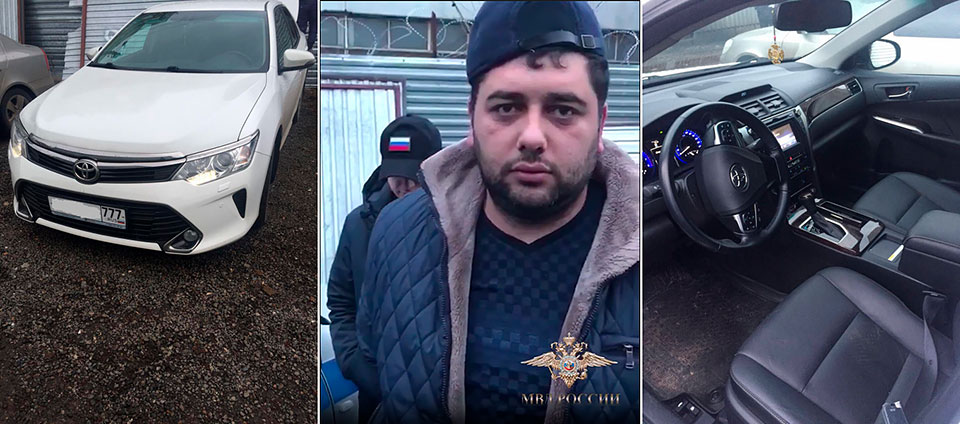 Задержан подозреваемый в краже автомобиля в Очаково