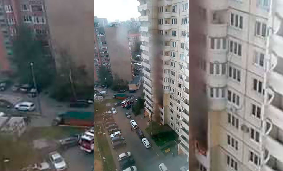 Пожар произошел в квартире на ул. Наташи Ковшовой, д. 11