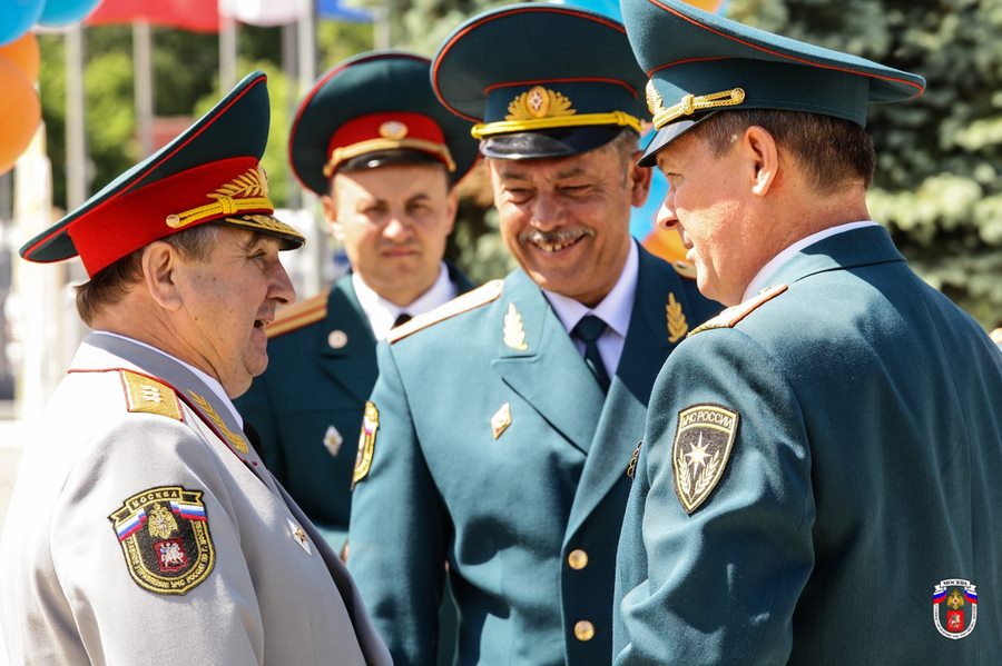 210-ая годовщина московского гарнизона пожарной охраны