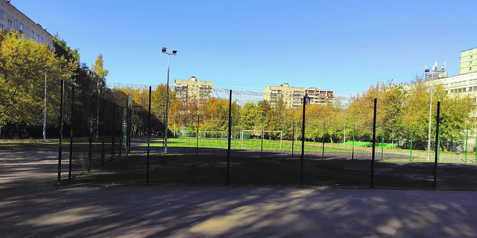 Спортивная площадка сейчас в районе Очаково-Матвеевское
