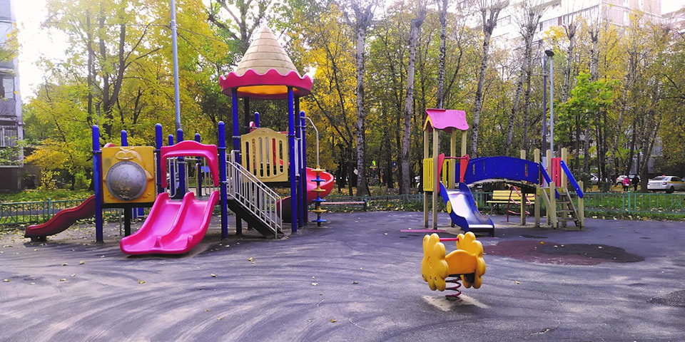 Детская площадка сейчас в районе Очаково-Матвеевское