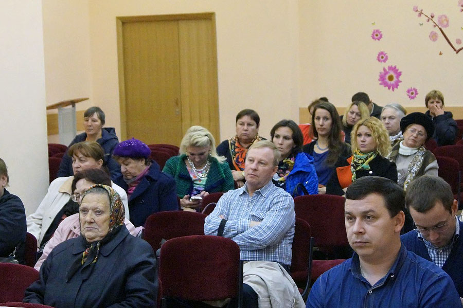 Встреча с населением в районе «Очаково-Матвеевское» 15 октября 2014 г