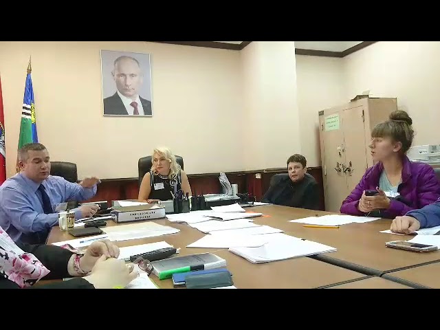 Совещение о конвертах с деньгами и закрытых камерах в Очаково-Матвеевском